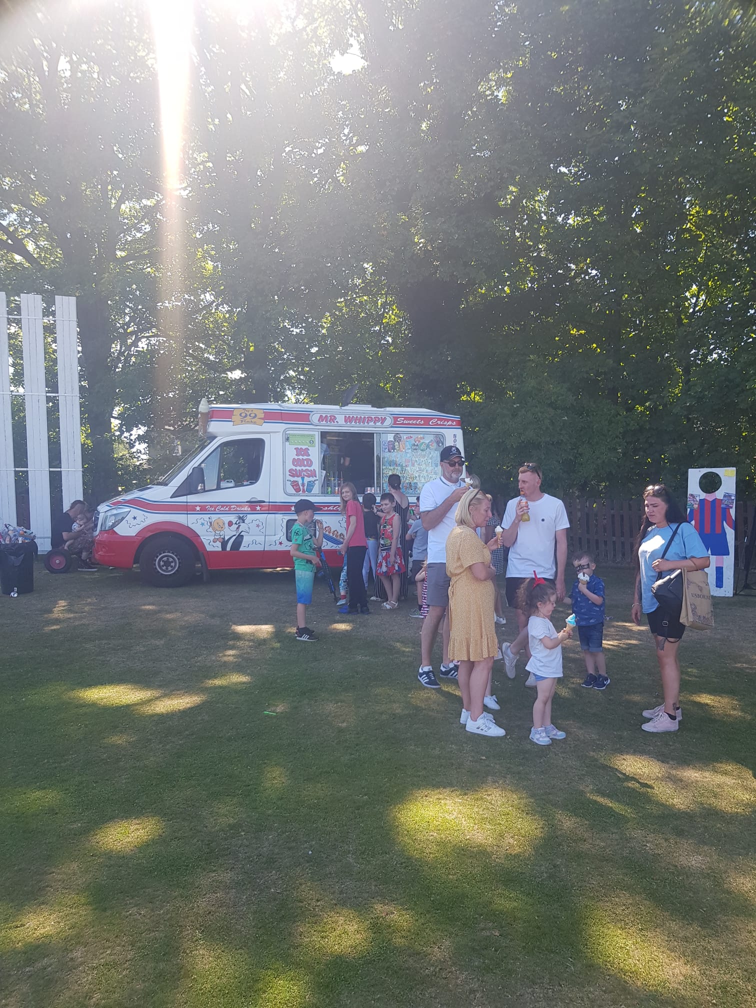 Ice Cream Van on Location